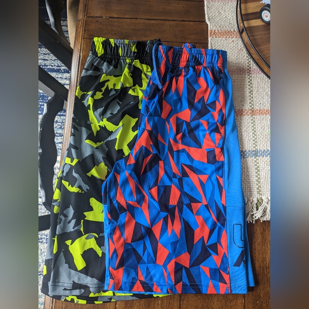 Boys YLG Nike/UA Basketball Shorts Lot.